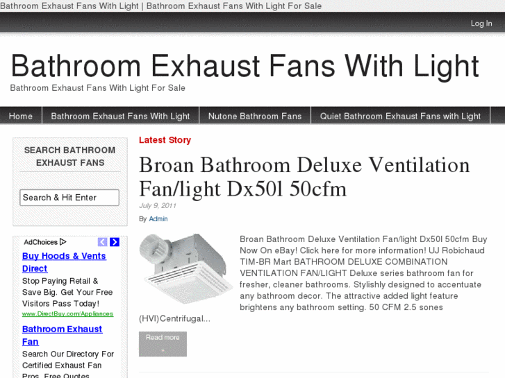 www.bathroomexhaustfanswithlight.net