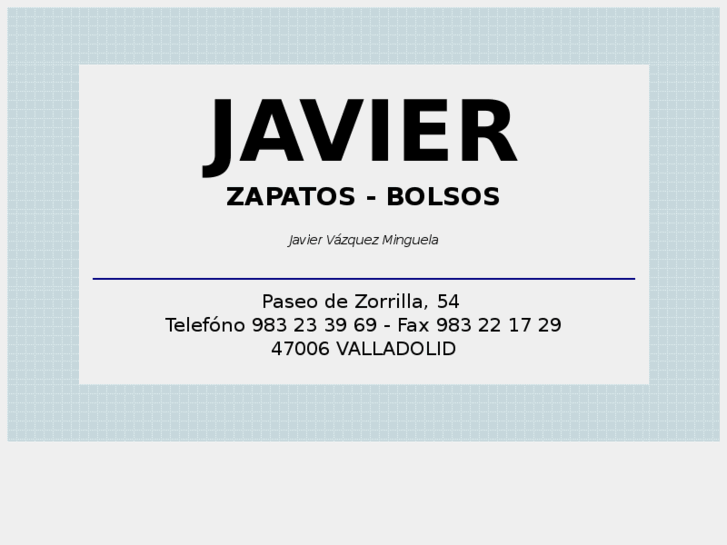 www.calzadosjavier.com