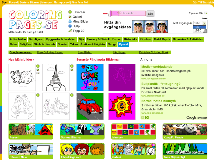www.coloringpages.se