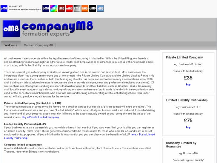 www.companym8.co.uk