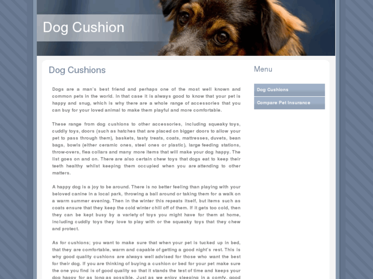 www.dogcushion.co.uk