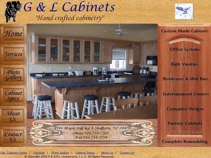 www.gandlcabinets.com