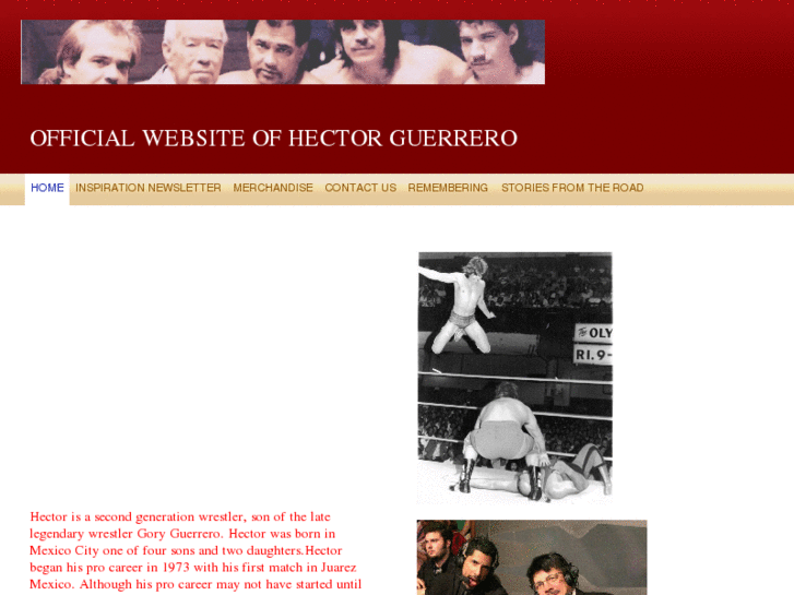 www.hectorwrestlingguerrero.com