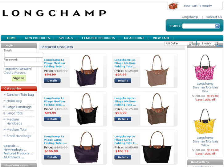 www.longchampsale.com