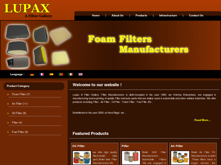 www.lupaxfilters.com