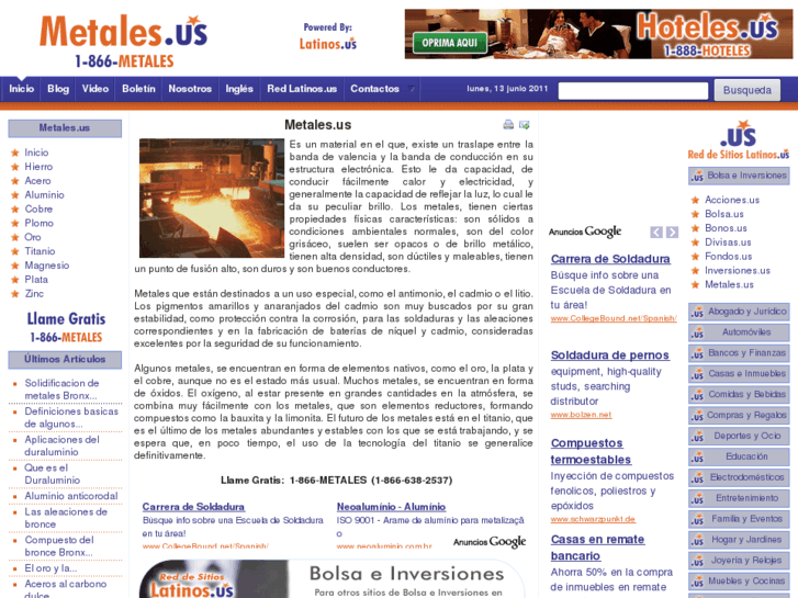 www.metales.us