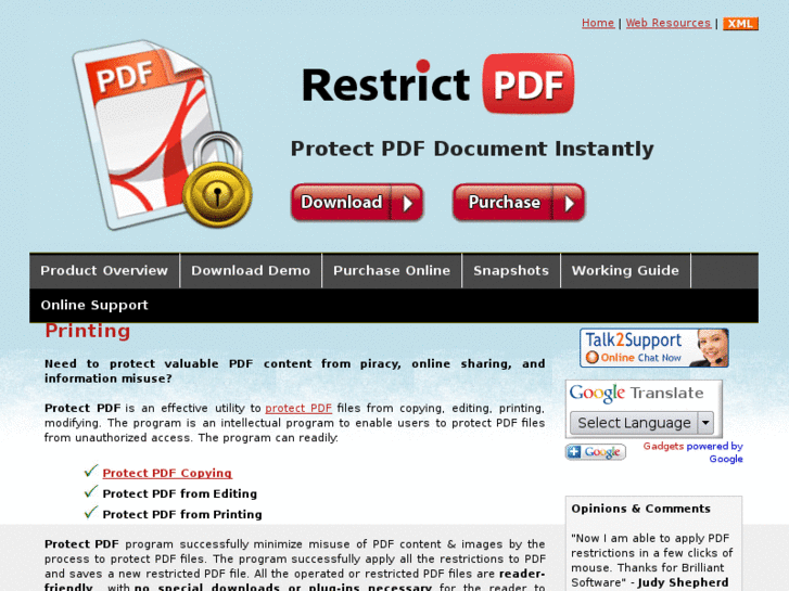 www.protectpdf.org