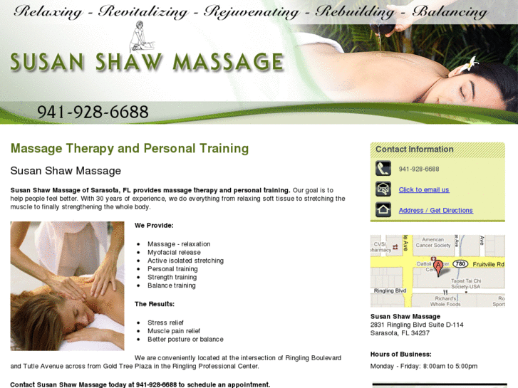 www.susanshawmassage.com