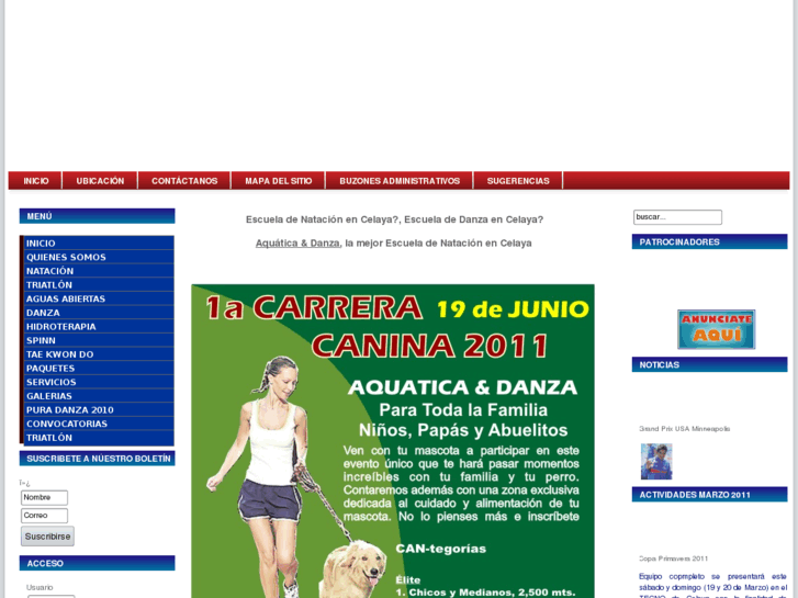 www.aquaticaydanza.com