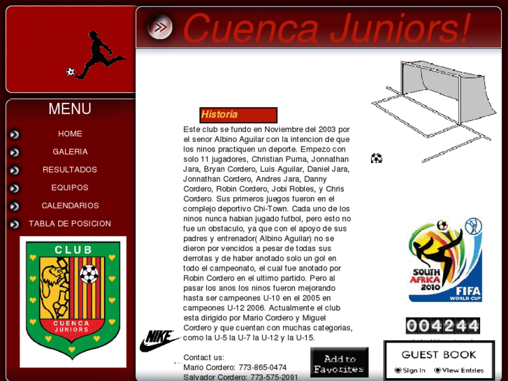 www.cuencajuniors.com