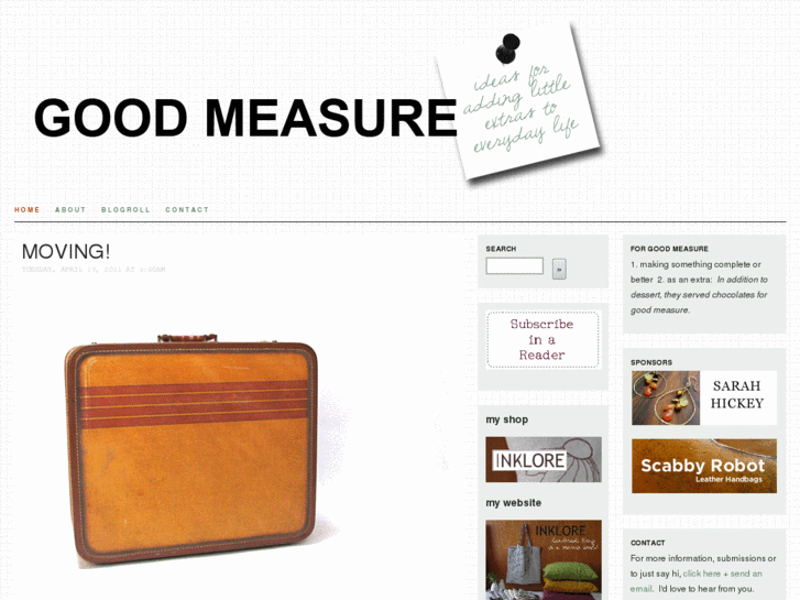 www.goodmeasureblog.com