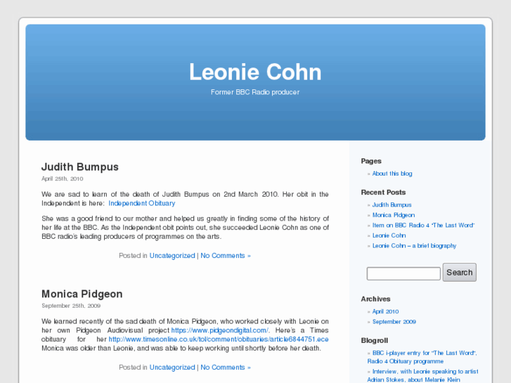 www.leoniecohn.com