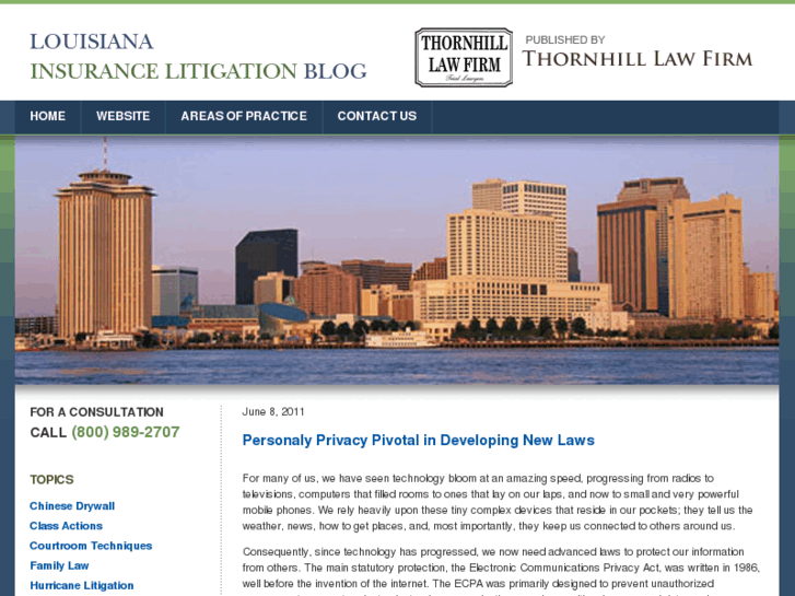 www.louisianainsurancelitigationblog.com