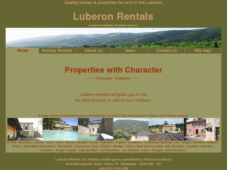 www.luberon-rentals.co.uk