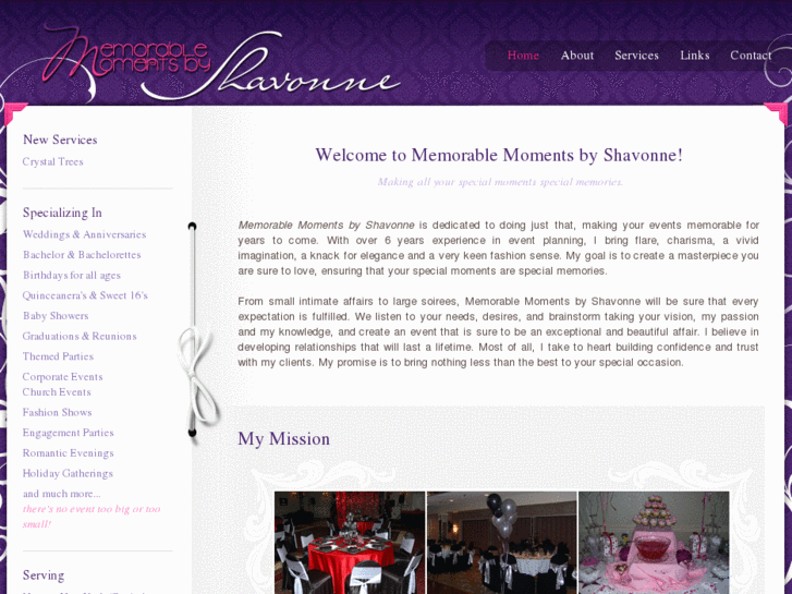 www.memorablemomentsbyshavonne.com