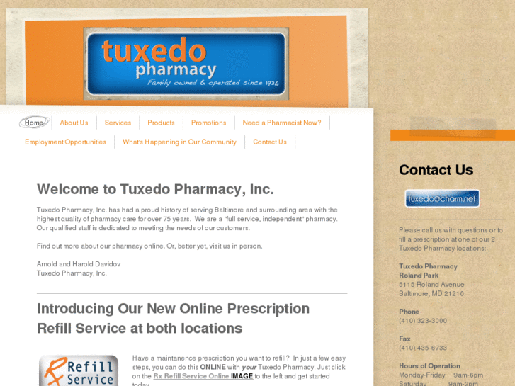 www.mytuxedopharmacy.com