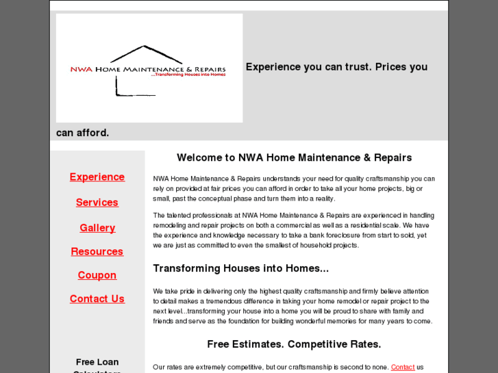 www.nwahomemaintenanceandrepairs.com