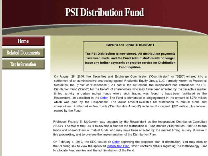 www.psidistributionfund.com