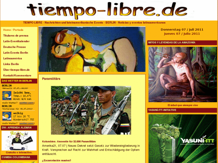 www.tiempo-libre.de