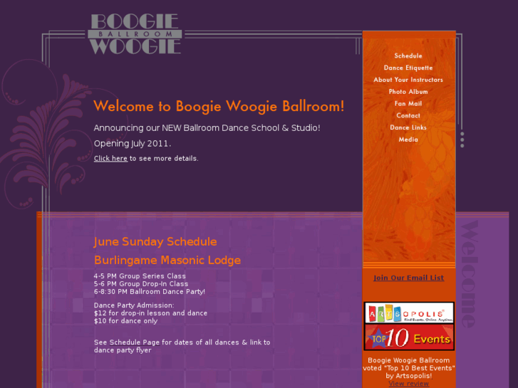 www.boogiewoogieballroom.com