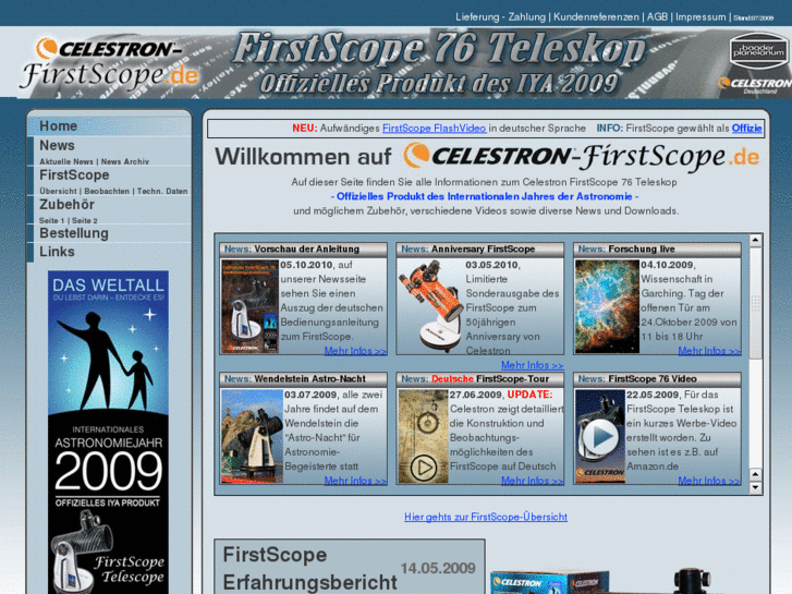 www.celestron-firstscope.de