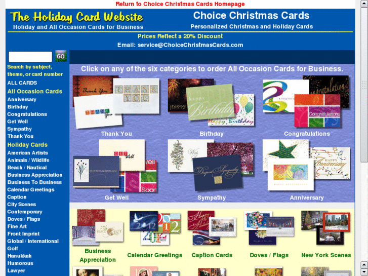 www.choicechristmascards.com