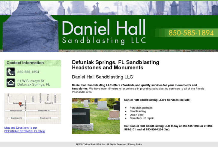 www.danielhallmonumentsandblasting.com