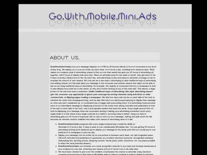www.gowithmobileminiads.com
