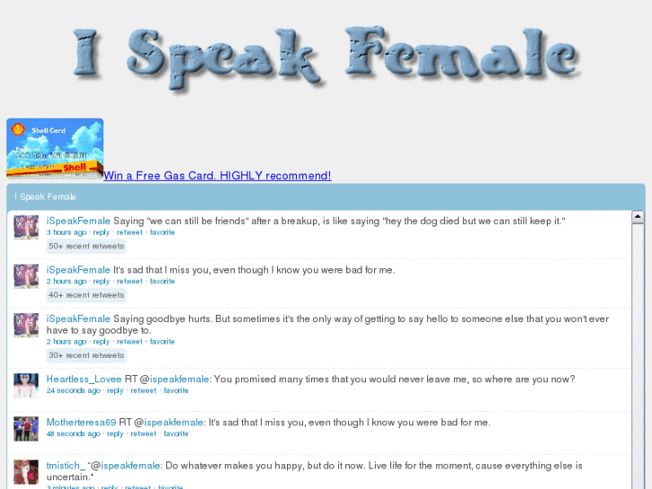 www.ispeakfemale.com