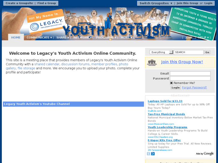 www.legacyyouthactivism.com