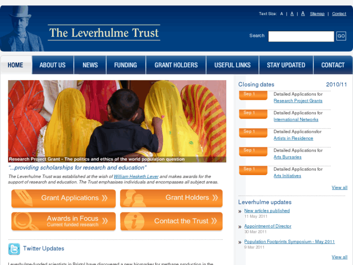 www.leverhulme.ac.uk