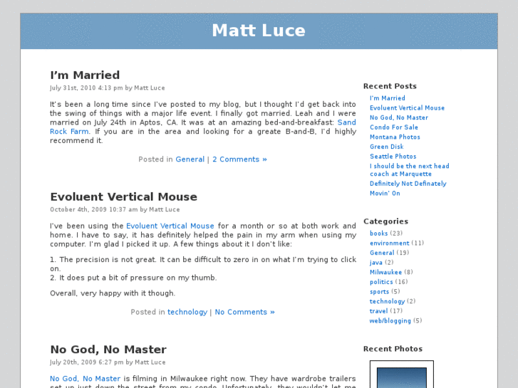 www.mattluce.com