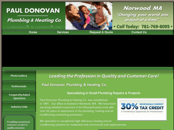 www.pauldonovanplumbing.com