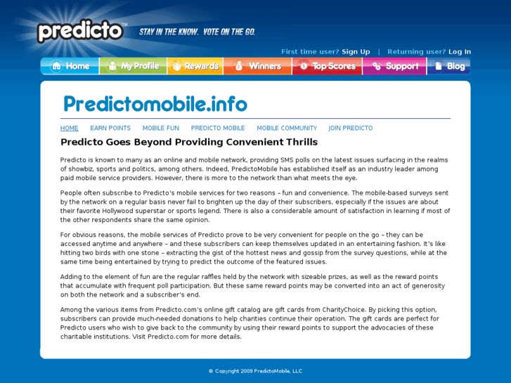 www.predictomobile.info