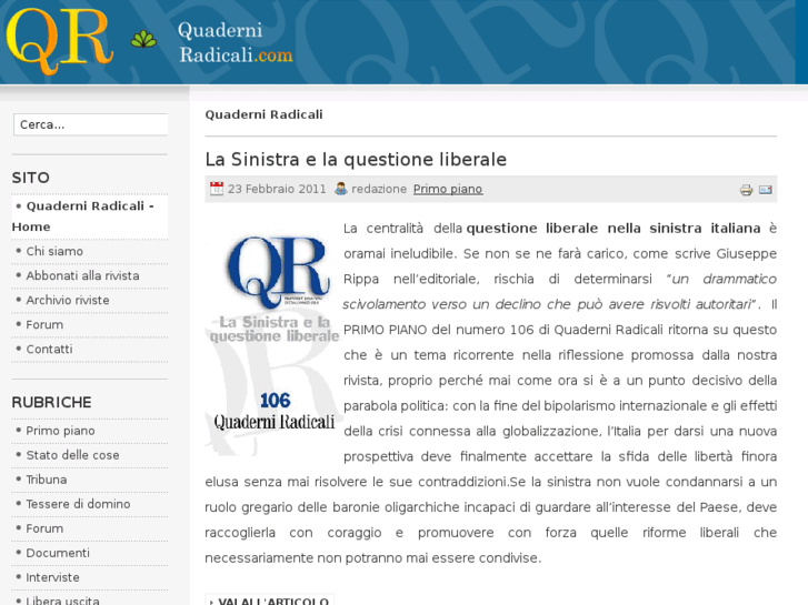 www.quaderniradicali.com