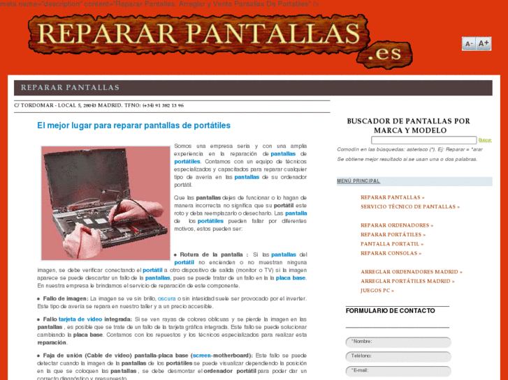 www.repararpantallas.es