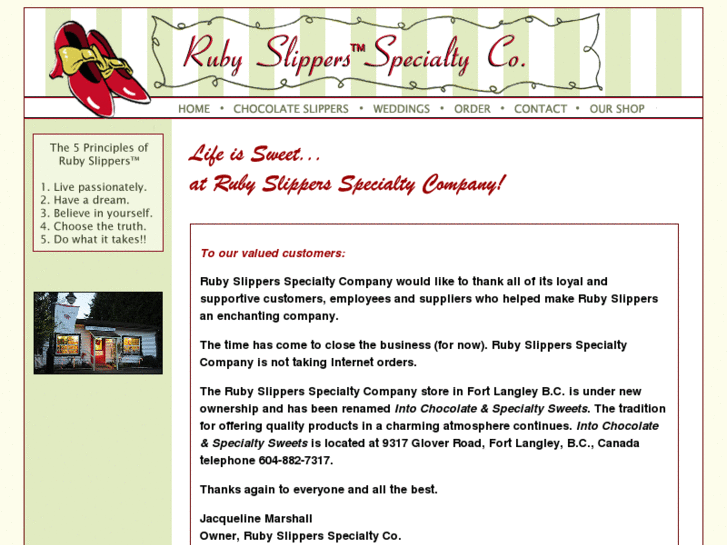 www.rubyslippersspecialty.com