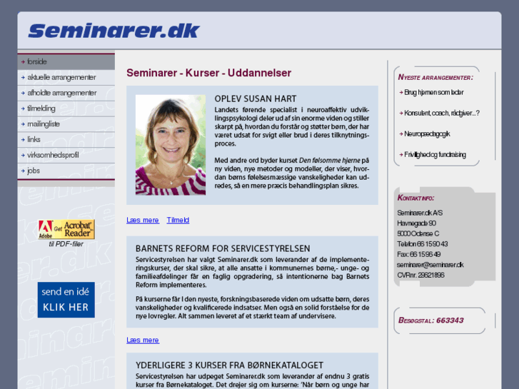 www.seminarer.dk