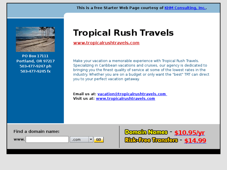 www.tropicalrushtravel.com