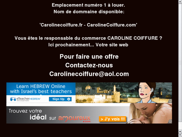 www.carolinecoiffure.com