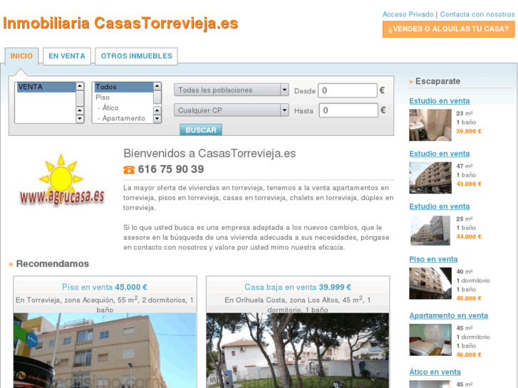 www.casastorrevieja.es