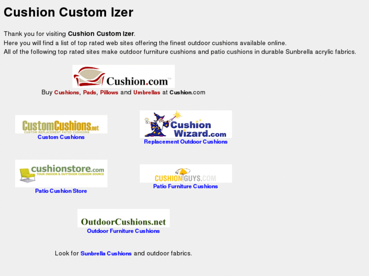 www.cushioncustomizer.com