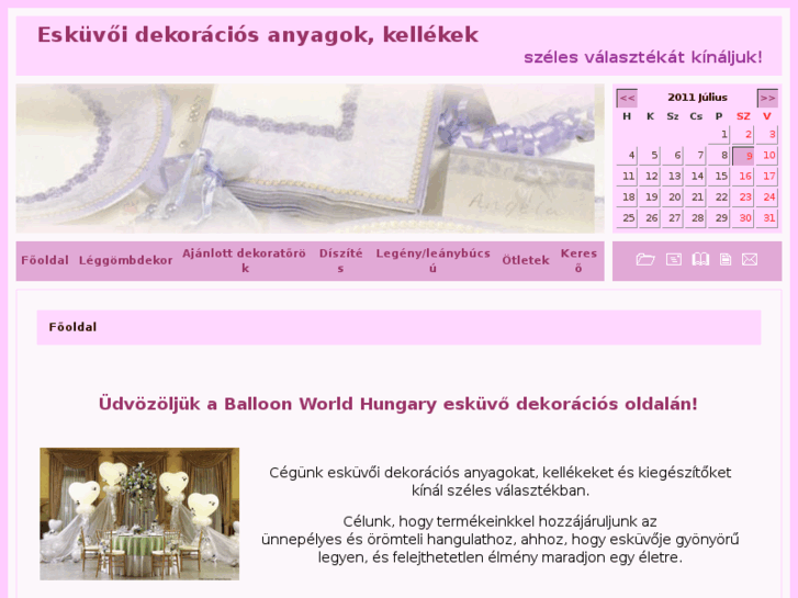 www.eskuvodekor.hu