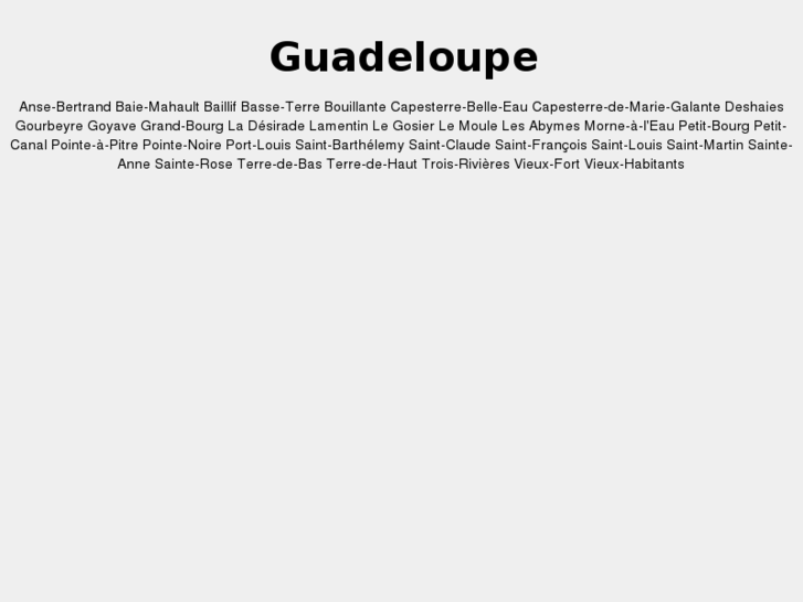 www.guadeloupeguadeloupe.com