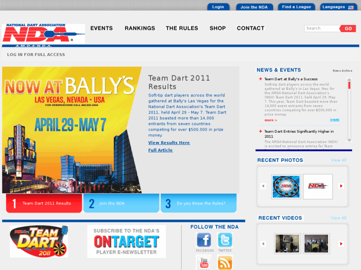 www.ndadarts.com