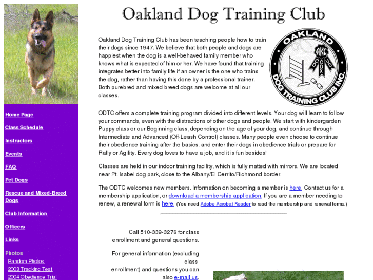 www.oaklanddogtraining.org