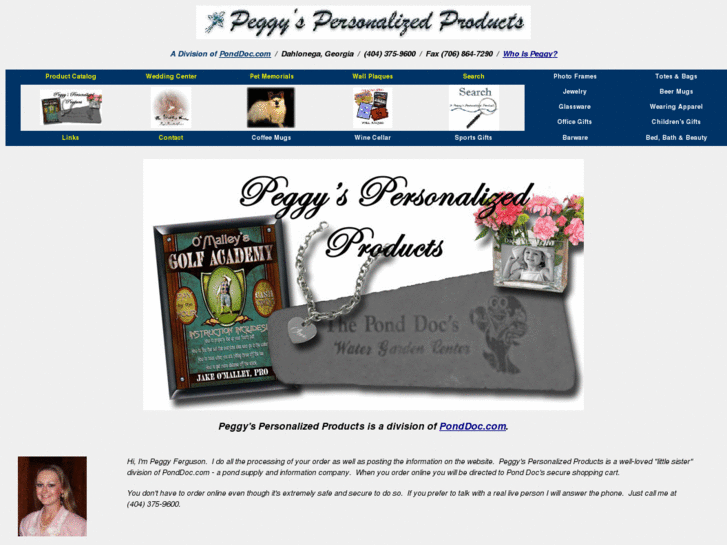 www.peggyspersonalizedproducts.com