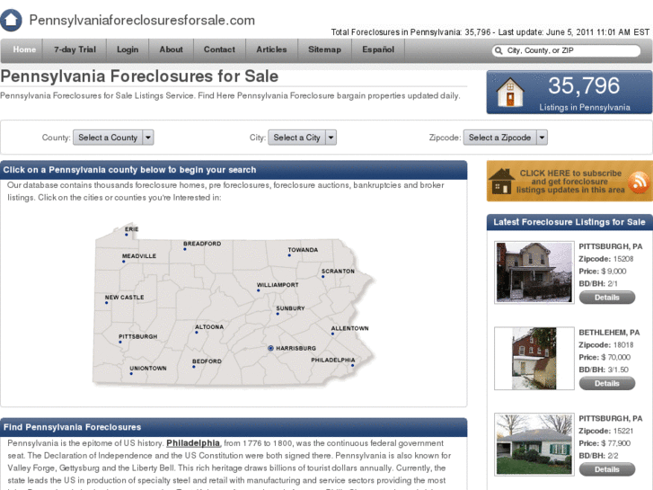 www.pennsylvaniaforeclosuresforsale.com