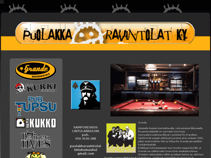 www.puolakkaravintolat.net