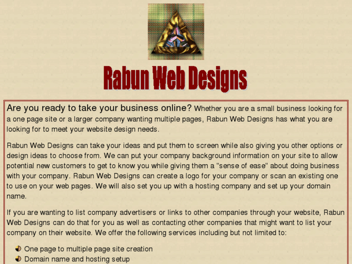 www.rabunwebdesigns.com